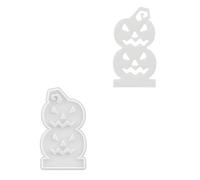 Bougeoirs d'Halloween - Moules d'invité - Chauve-souris - Citrouilles - Bâton de bougie - Silicone époxy - Bougeoir d'Halloween - Bougeoir chauve-souris - Sexe de bougies