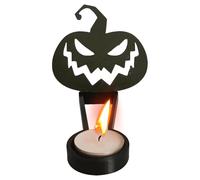 Bougeoirs d'ombres amusants | Spooky Shadow Caster Support pour bougies, bougeoirs, décoration de bureau gothique pour table, étagère, étagère