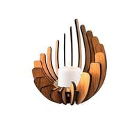 Bougeoirs en Bois - Décoration de bougeoir - Photophore d'aromathérapie pour Table, fête, Vacances, Mariage, Centre de Table