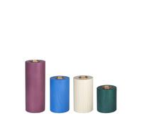 Bougeoirs Hubsch Interior Crayon (x4) Multicolore 6x7/6x10/6x15 cm