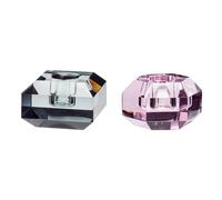 Bougeoirs Hubsch Interior Gem (x2) Rouge 6x6x4/6x4 cm