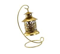 Bougeoirs Photophores en Fer Marocains Lampe À Bougie Suspendue en Forme De Cage À Oiseaux Creuse pour Créer des Ambiances De Lumière Bougeoirs Européens Suspendus