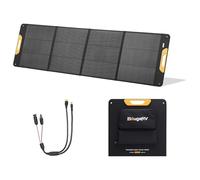 BougeRV 200W Panneau Solaire Pliable, 25% Efficacité N-Type, pour Batterie 277Wh, Module Solaire Mobile Fibre de Verre, IP65, pour Station Électrique, Camping, Extérieur, Jardin