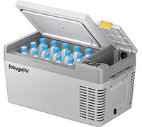BougeRV CRPRO Glacière à Compression, Frigo Voiture 20 litres(-22℃~10℃), 12/24V DC &110-240V AC Glaciere Voiture, Frigo Compression 12v, pour voiture, camping, voyage