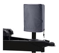 BougeRV - Housse de protection universelle pour cric à languette électrique en polyester 600D, accessoires pour camping-car, pour extérieur, grande taille, gris