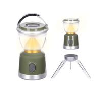BougeRV Lampe de Camping Rechargeable, avec Support Amovible, Éclairage d'Ambiance, 2700 K et 400 Lm, Étanche IPX5, Idéale pour le Camping, les Voyages et les Urgences