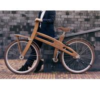 Bough Bikes Vélo de ville en bois de chêne 26 pouces - Carrier - Bough Carrier