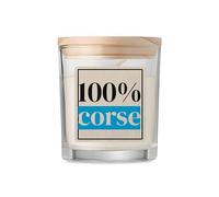Bougie 100% corse | Candle | Idée Cadeau Anniversaire Fête Original Famille Travail Départ Collègue Retraite Noël