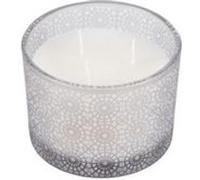 Bougie 3 mèches parfumée - Graphic ethnic - D 11 x H 8 cm - Noir Noir G