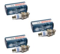 Bougie 3 X Bosch WSR6F pour Stihl Dolmar Tronçonneuse FS36 FS44 FS38 HS80 HS45