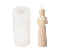 Bougie 3D unique en silicone pour créer de belles bougies avec notre mère main d'ange fille (A)