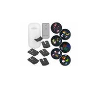 Lunartec Bougie à LED avec Projection de Motifs de Noël