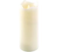 Britesta Bougie à LED scintillante – Cire véritable – 22,5 cm