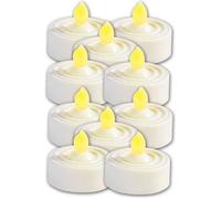 Bougie à LED - LUNARTEC - 10 Bougies - Ø 35 mm - Intérieur - Design Contemporain