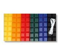Bougie À Modeler 6 Barres Couleurs Primaires 240 G