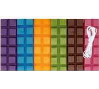 Bougie À Modeler 6 Barres Couleurs Tendance 240 G