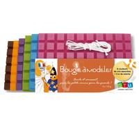 Bougie À Modeler 6 Plaques Couleurs Tendance 1 050 G