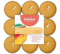 Bougie à réchaud parfumée Bolsius Alu 4h Mangue 18 pièces