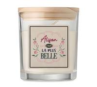 Bougie Alison la plus belle | Candle Cadeau Fête des Mères Anniversaire Soeur Noël Tata Marraine