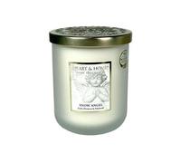 Bougie parfumée petite jarre 110g-30h senteur Ange d'hiver (zeste d'orange et patchouli) - Heart & Home