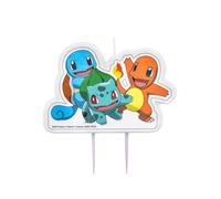 Bougie Anniversaire - AMSCAN - Pokémon - 5.5x8.3cm - Décoration de Fête - Enfant Mixte