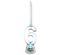 Bougie anniversaire lumineuse chiffre 6 (x1) REF/5861
