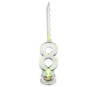 Bougie anniversaire lumineuse chiffre 8 (x1) REF/5861