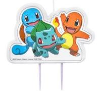 bougie anniversaire pokémon personnages 5.5x8.3cm - générique 9917120 Blanc G