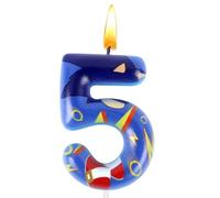 Bougie Anniversaire Soni, Soni Bougies Numéro 5, Bougie à Motifs 3D, Cake Topper, Décoration de Gâteau, Niños y Niñas, Fournitures de Fête, aux Fête Enfants, Thanksgiving, Mariage