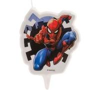 bougie anniversaire spiderman 2d - dekora 346208 Rouge G
