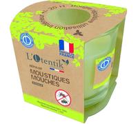 Bougie anti-moustiques tigres - BSI - L’Otentik - Citronnelle - Usage extérieur