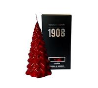 Bougie artisanale - Arbre de Noël - Cereria de Giorgio-BORDEAUX- Hauteur 20 cm - Fabriqué à la main