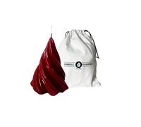 Bougie artisanale arbre de Noël - Couleur Bordeaux - Hauteur 13 cm - Cereria Di Giorgio