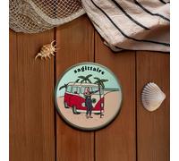 Bougie astro sagittaire, fleur hawaïenne