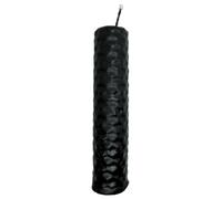 Bougie au miel en cire d'abeille noire - 10 x 2,5 cm - Protection, contre les envies, contre le mauvais œil, contre les sorts - HOSTENATURA