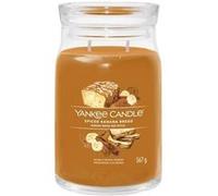 Bougie Banana Bread aux épices grand modèle - Yankee Candle - Marron - Verre G