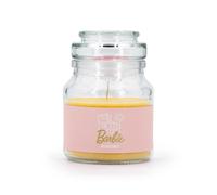 Bougie Barbie™ en verre Décorative Objet de collection Cadeau Cire soja 110 g