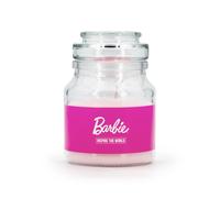 Bougie Barbie™ en verre Décorative Objet de collection Cadeau Cire soja 110 g