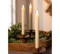 Bougie bâton à LED, lot de 2