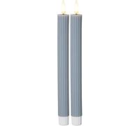 Star Trading Bougie bâton LED Flame Stripe en cire lot de 2