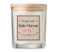Bougie Belle-Maman au Top | Candle | Idée Cadeau Belle Mère Fête des Mères Original Anniversaire Fête Famille Amour Noël