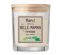 Bougie Belle-Maman Inoubliable | Candle | Idée Cadeau Belle Mère Fête des Mères Original Anniversaire Fête Famille Amour Noël