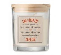 Bougie Bichette aussi Géniale | Candle | Idée Cadeau Petite Amie Copine Original Anniversaire Fête Famille Amour Noël