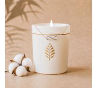 Bougie bijou avec bracelet argent infinity