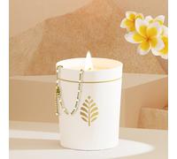 Bougie bijou cadeau bracelet perles
