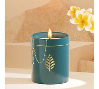 Bougie bijou cadeau bracelet perles