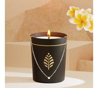 Bougie bijou cadeau collier swarovski