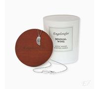 Bougie-bijou Sensual Wing avec chaîne Bijou Ailes d'ange
