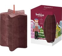 Bougie Bolsius Pillar, Noël, Casse-noisette Star, forme d'étoile, 100x70 mm
