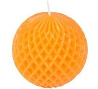 bougie boule ø9.2*h8.7cm tropical coloris orange Orange G